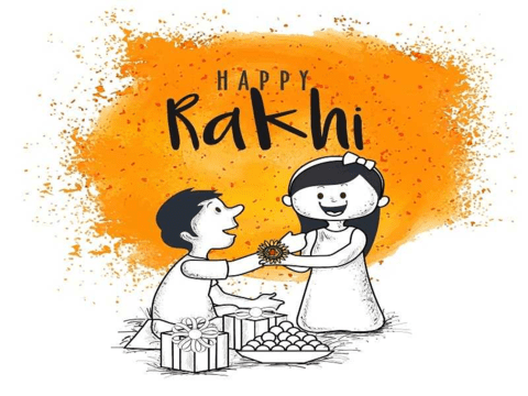 Cartoon Images for Raksha Bandhan 2022