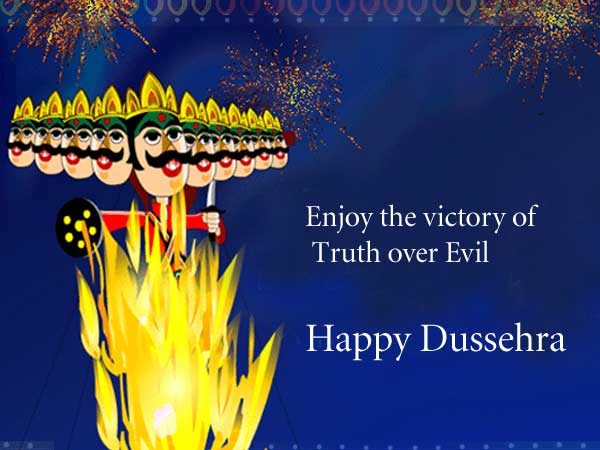 Dussehra greeting to Boss