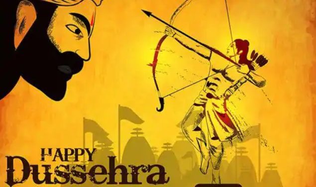 Happy Dussehra Cover Page