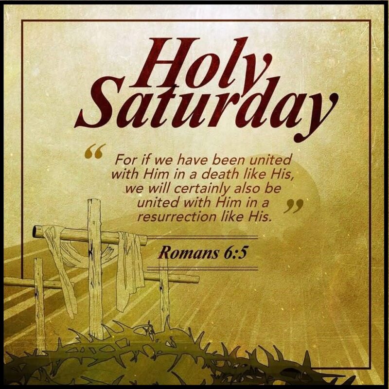 Holy Saturday Quotes Images