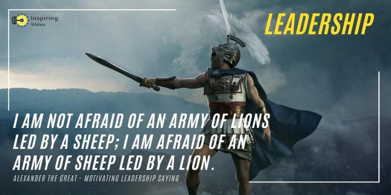 Inspiring Leadership Quotes By Alexander the Great