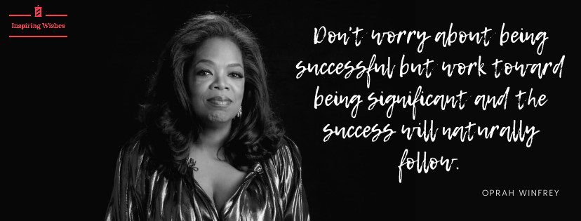 Motivational Saying for Start-Up - Oprah Winfrey
