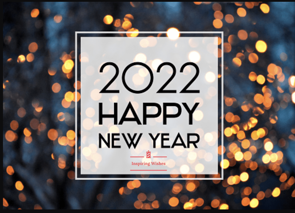 2022] Happy New Year Wishes Quotes Status | Inspiring Wishes