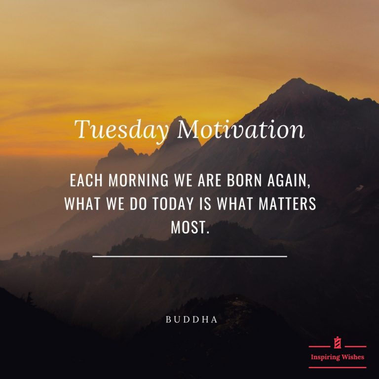Encouraging Tuesday Morning Quotes