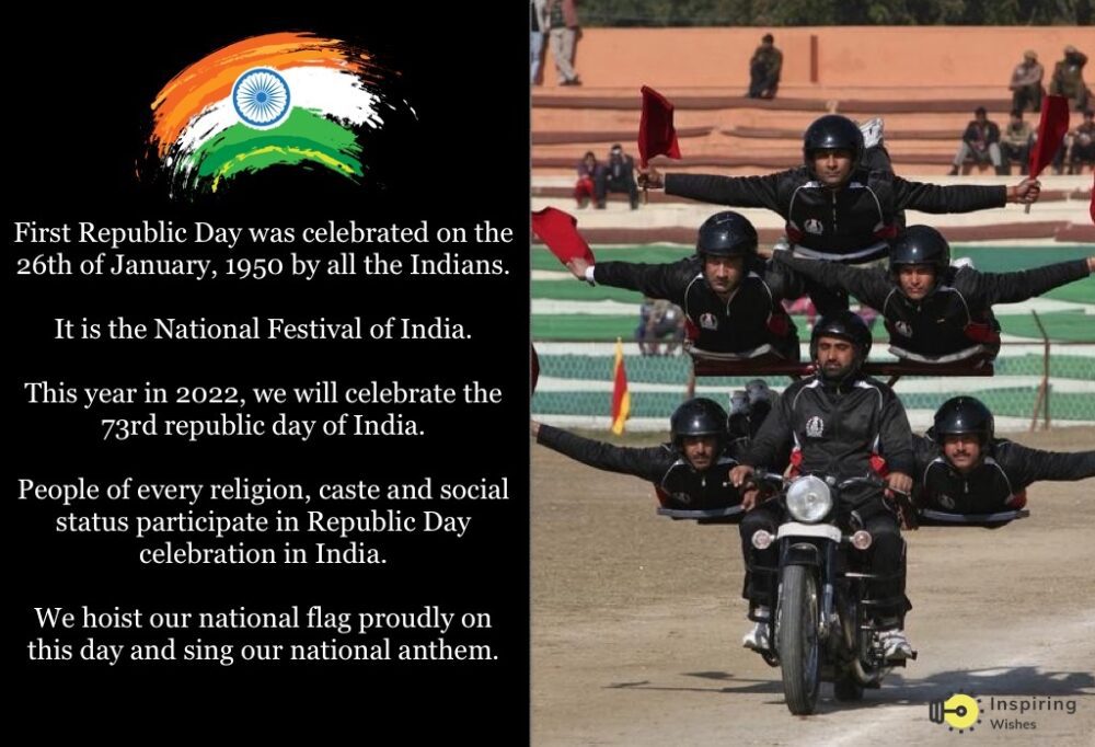 5 Lines on Republic Day Celebration for Students