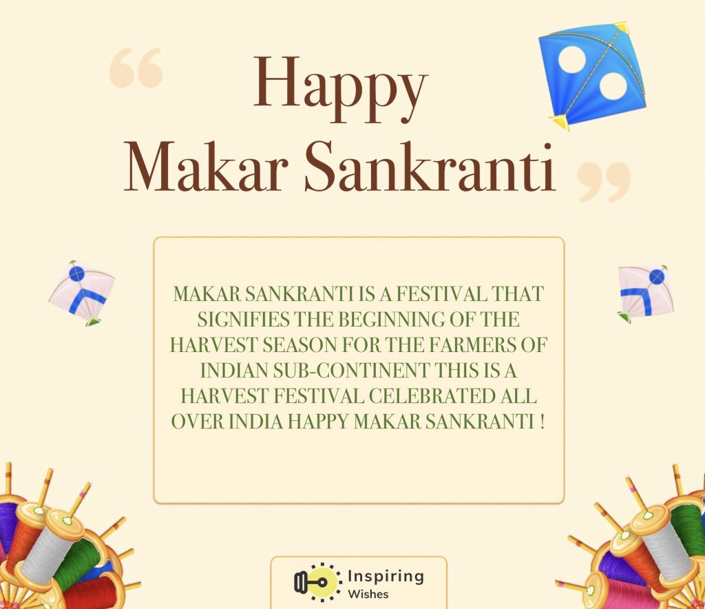 Happy Makar Sankranti Quotes Lines