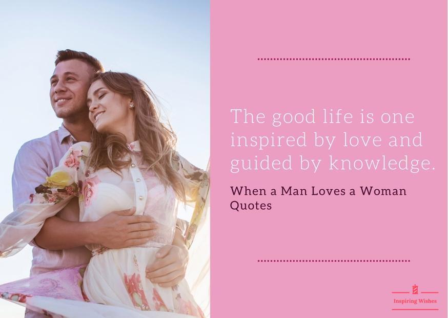 Best quotations When a Men truly fall in love