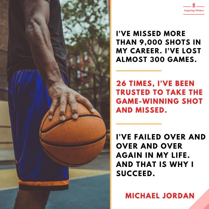 Michael Jordan - Special Quotes for Inspiring Athletes in Achieving Goal